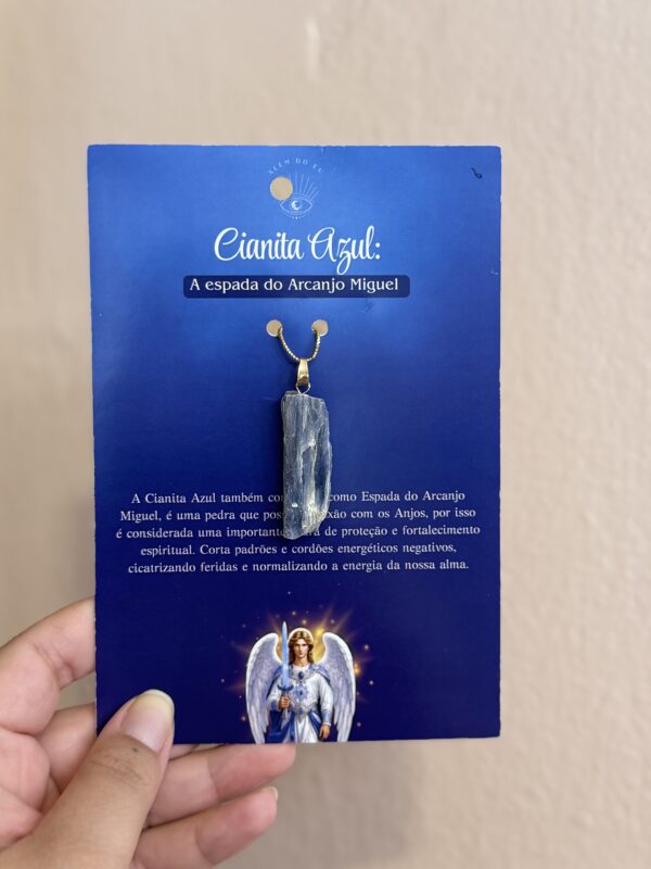 Pingente Cianita Azul